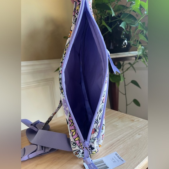 NWT Vera Bradley Essential Sling Backpack ~ MADDALENA PAISLEY ~ Full Size Cotton - Picture 7 of 10